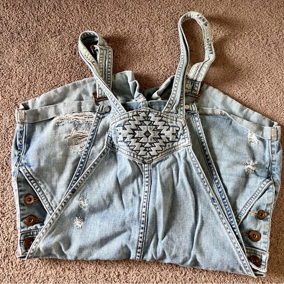Forever 21 Jean Short Overalls - Picture 6 of 10